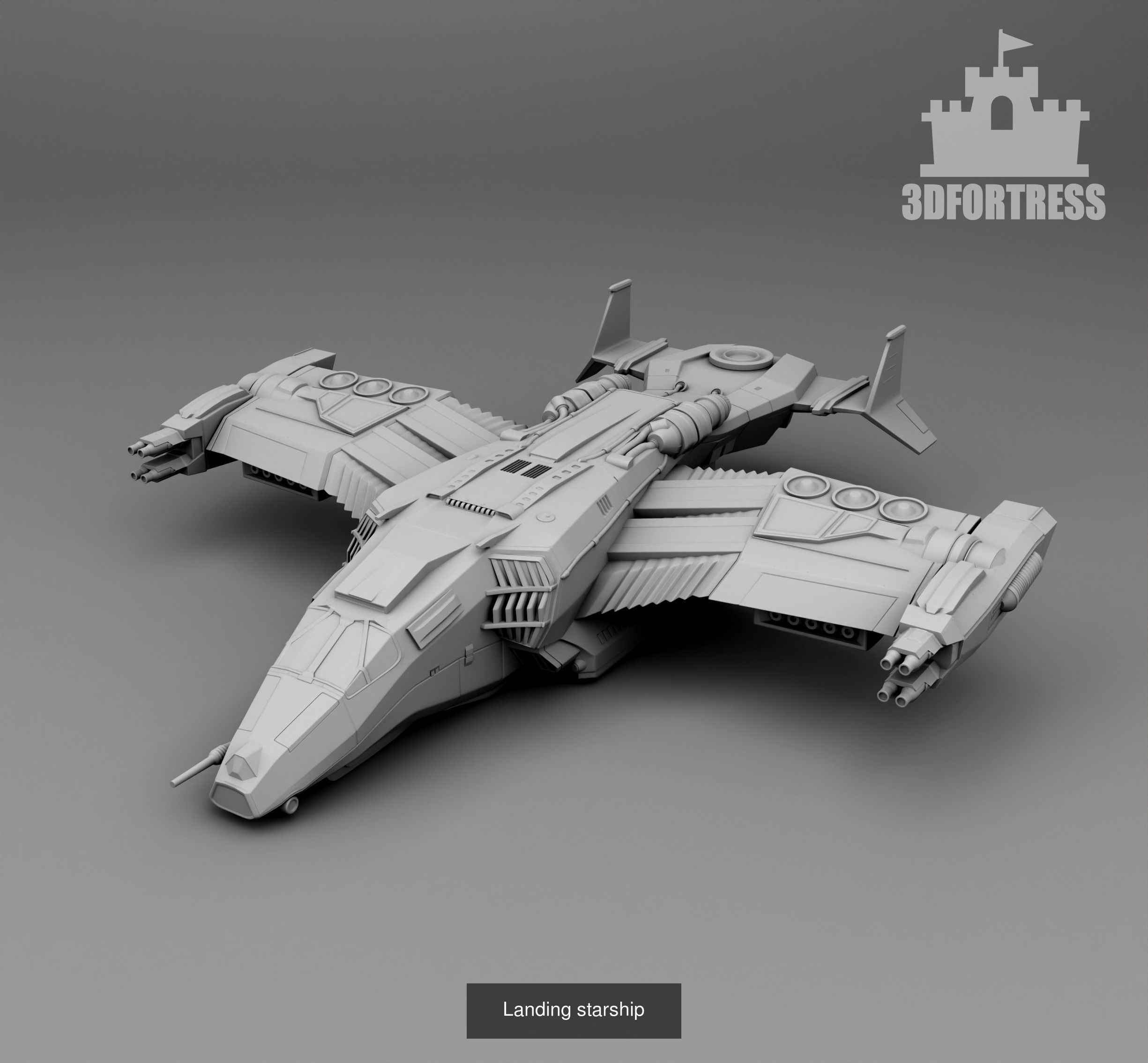 Galactic squadron  3D Model Collection_8
