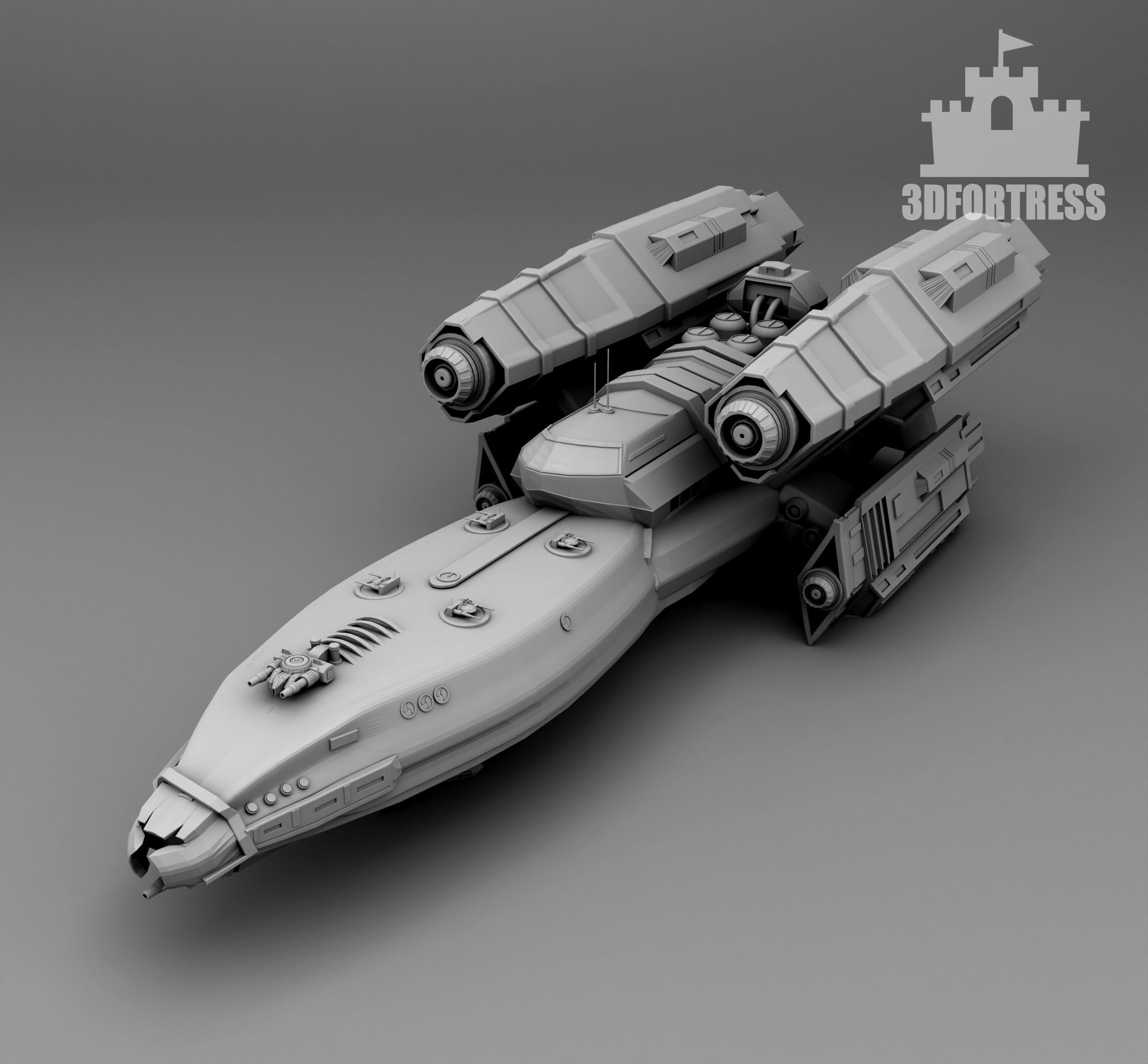 Galactic squadron  3D Model Collection_15