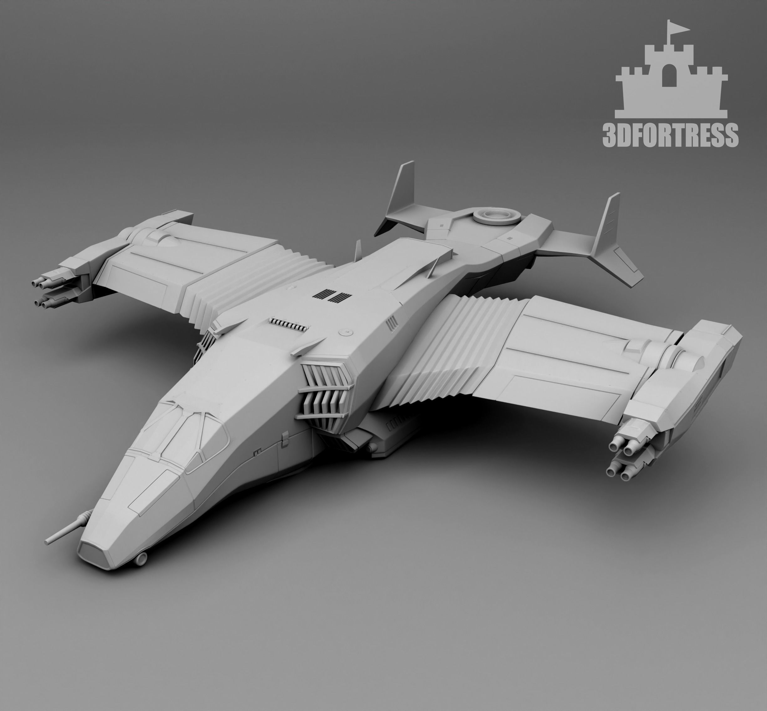 Galactic squadron  3D Model Collection_9