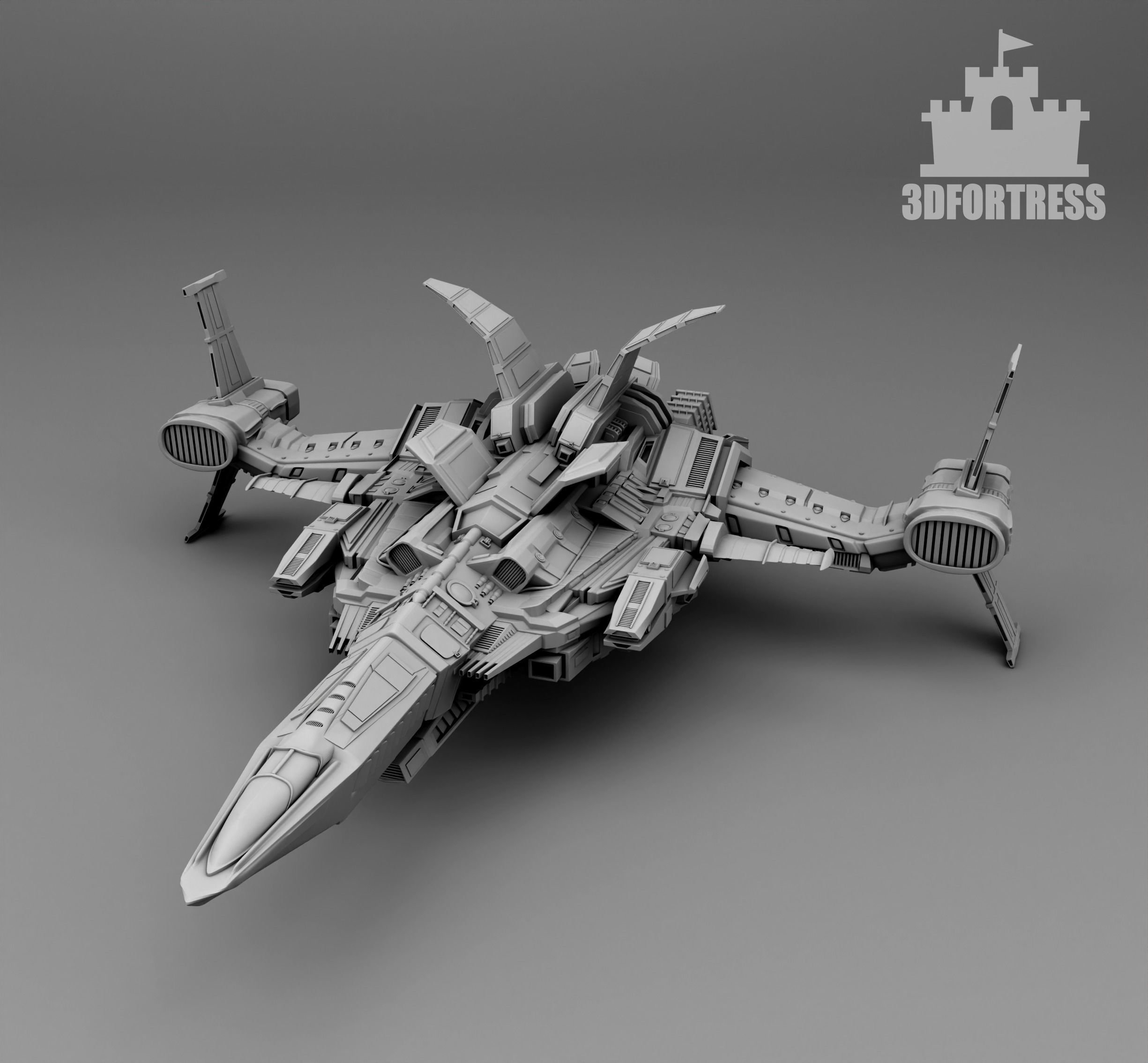 Galactic squadron  3D Model Collection_19