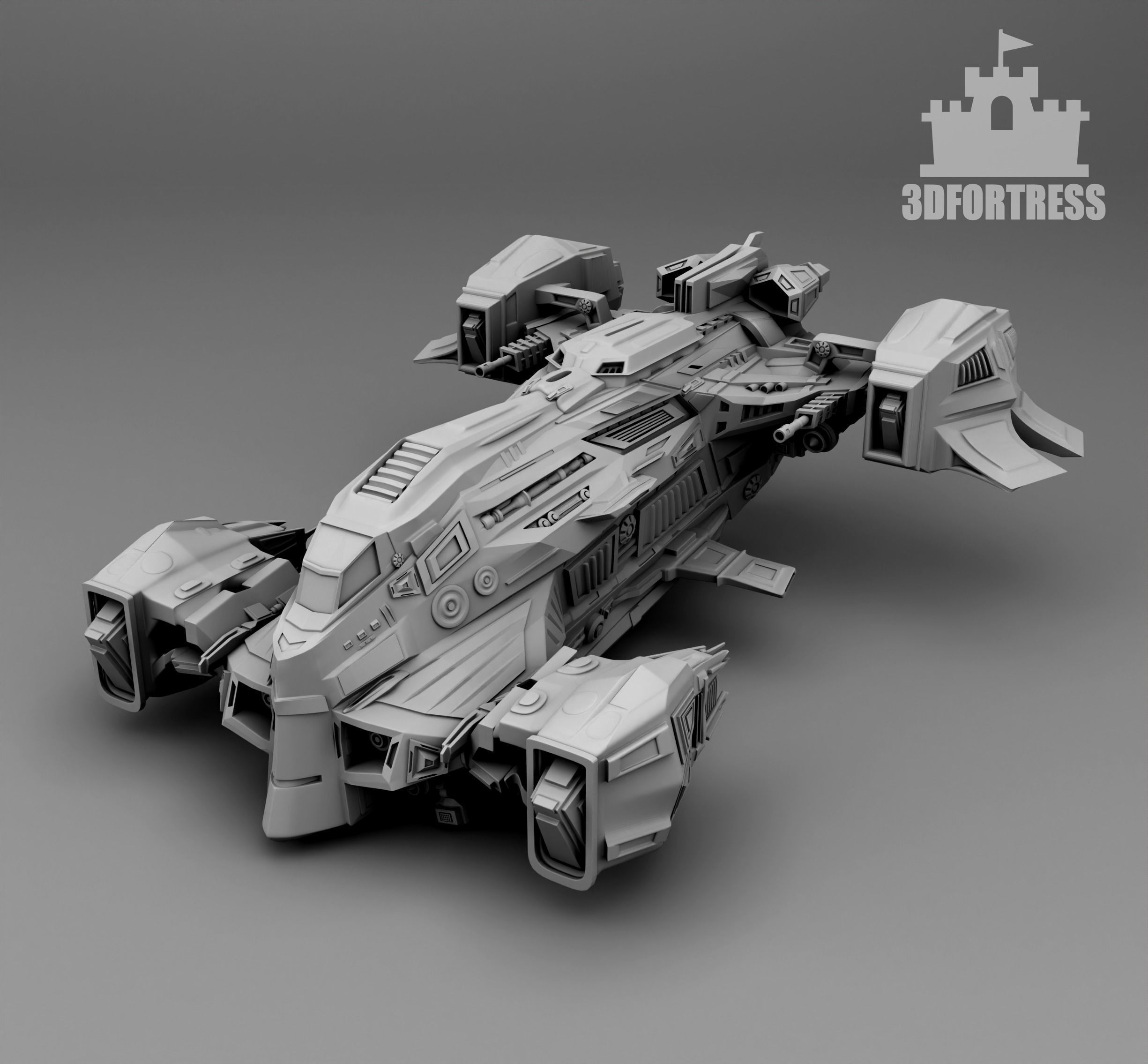 Galactic squadron  3D Model Collection_12