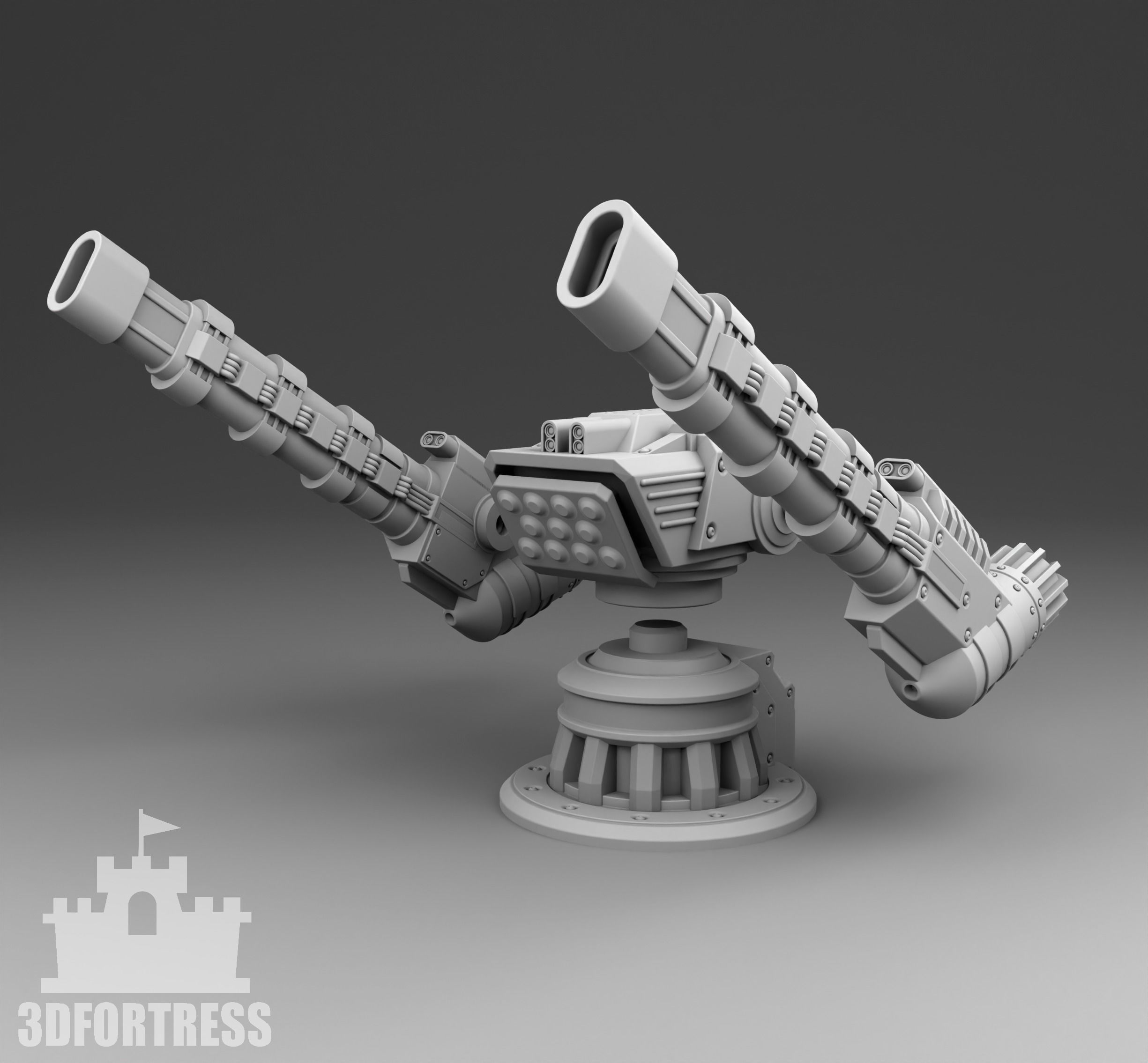 The Marsian Cannon2 3D print model_3
