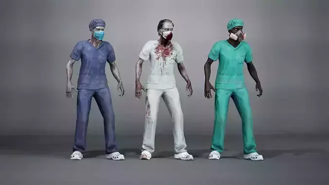 Zombie Medic Clothes