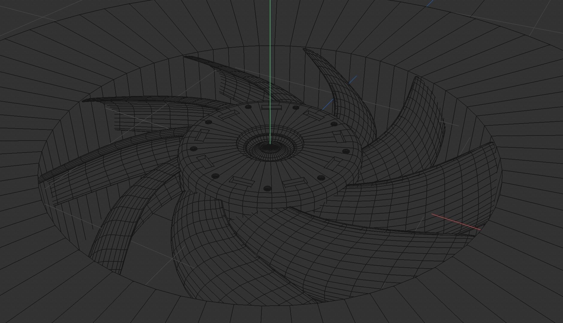 Computer ventilator 3D model_1