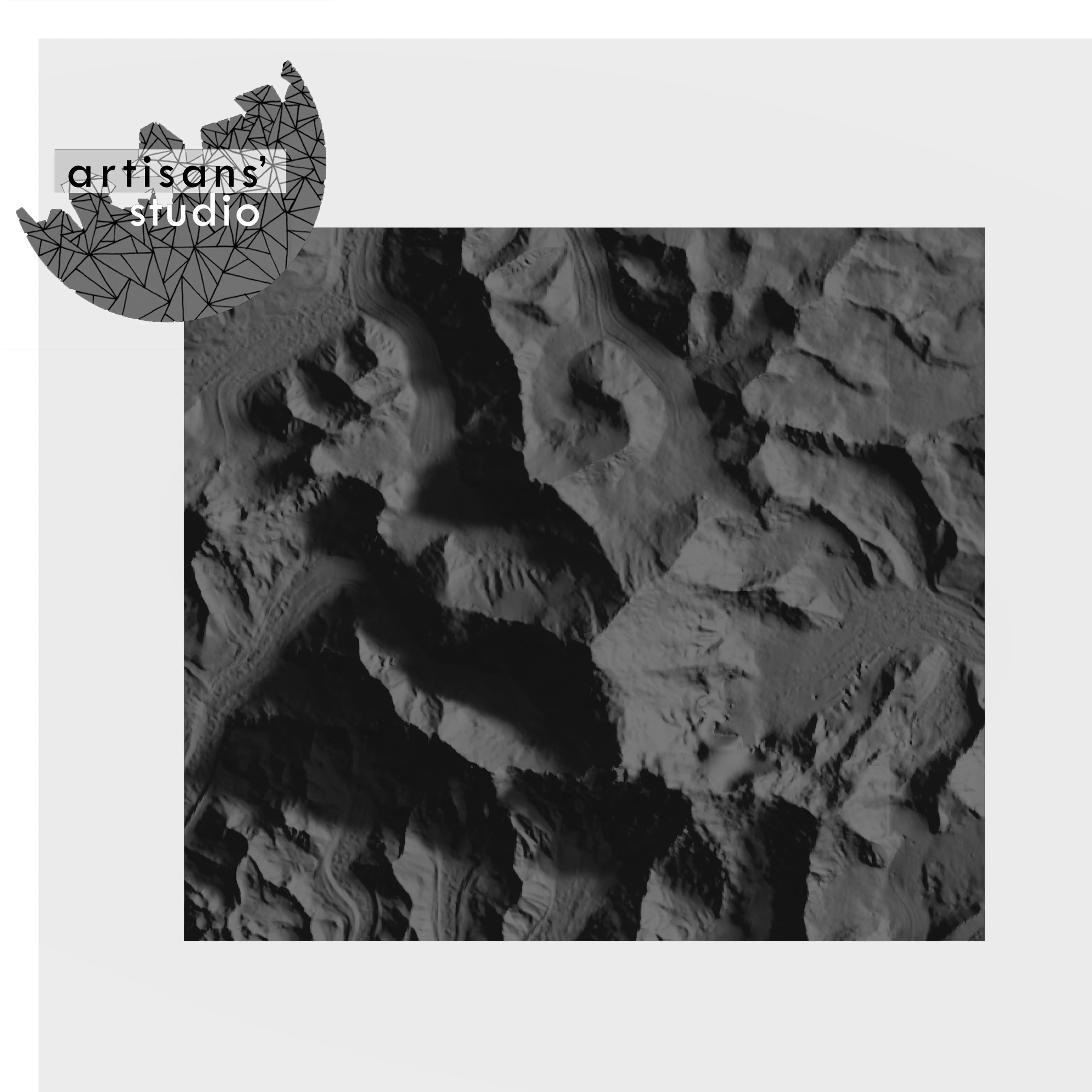 Mount Everest STL File - 3D Topographic Model 3D print model