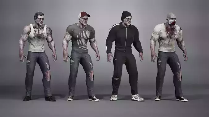 Muscle Zombie Casual