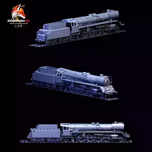 TRAIN LOCOMOTIVE 3D PRINTING 3D print model