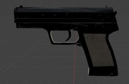 Hv Usp 45 Evangelion Misato Katsuragi Texture_6