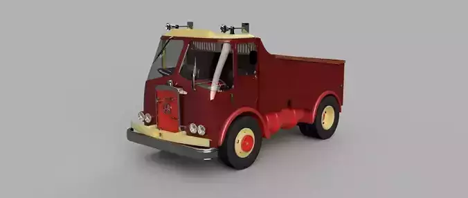 Miniature classic lorry
