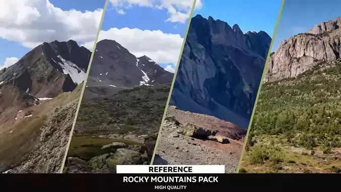 Rocky Mountains Reference Pack