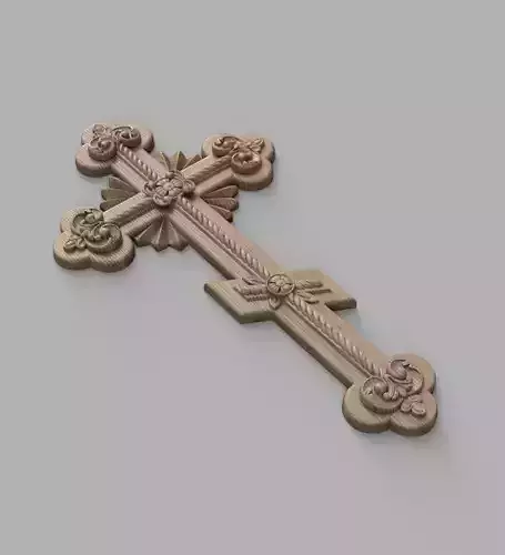 Cross with decoration