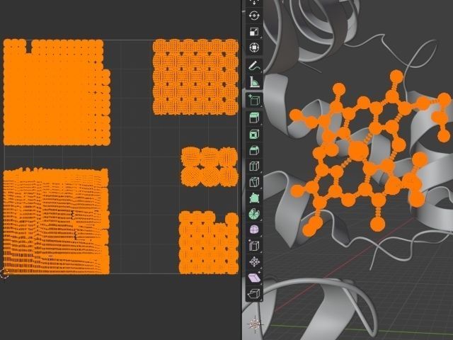 Myoglobin 3D protein model 3D model_7
