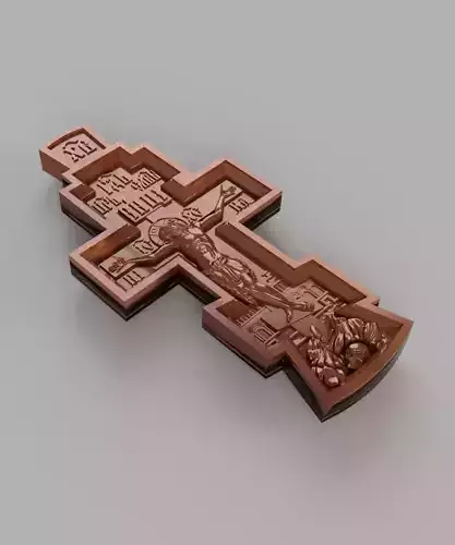 Orthodox crucifix cross