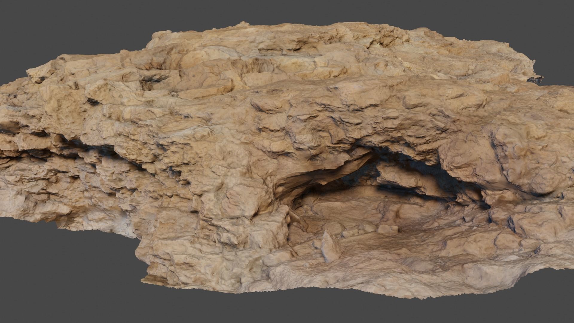cliff06 3D model_8
