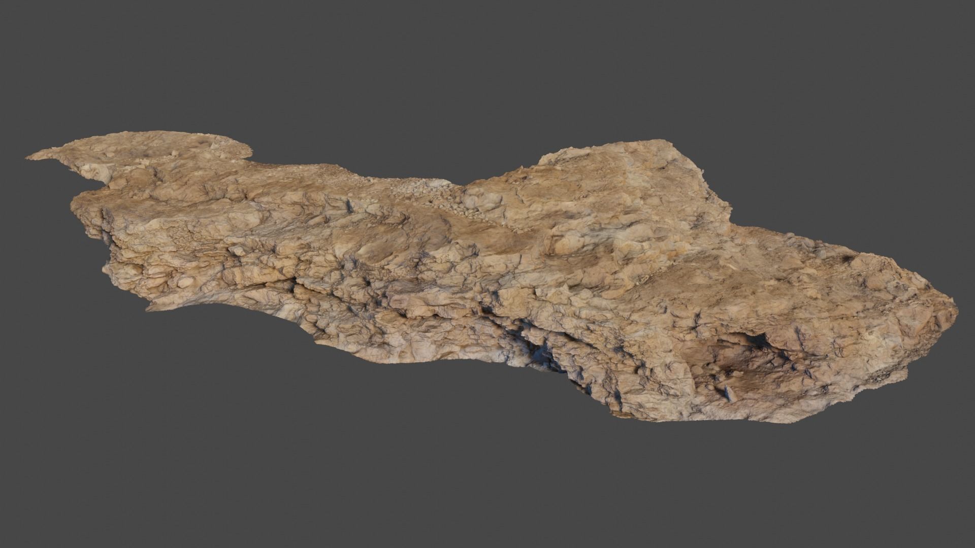 cliff06 3D model_5