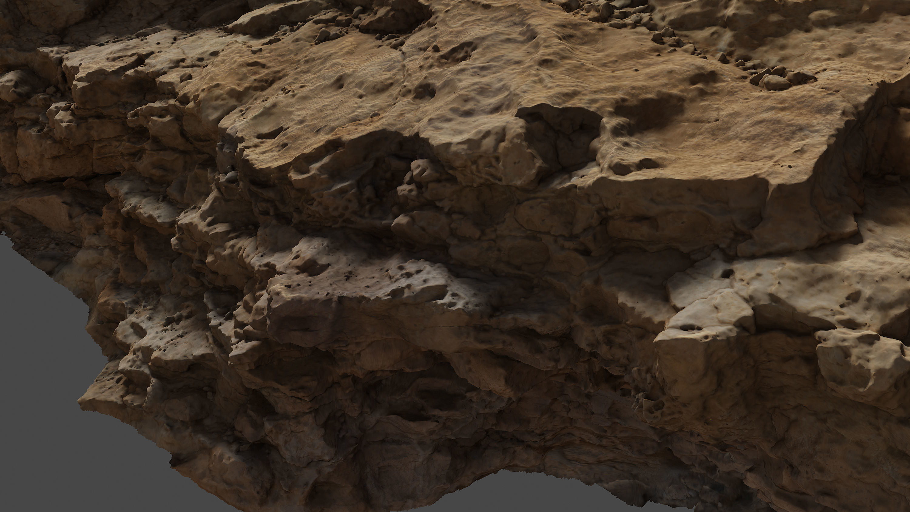 cliff06 3D model_2