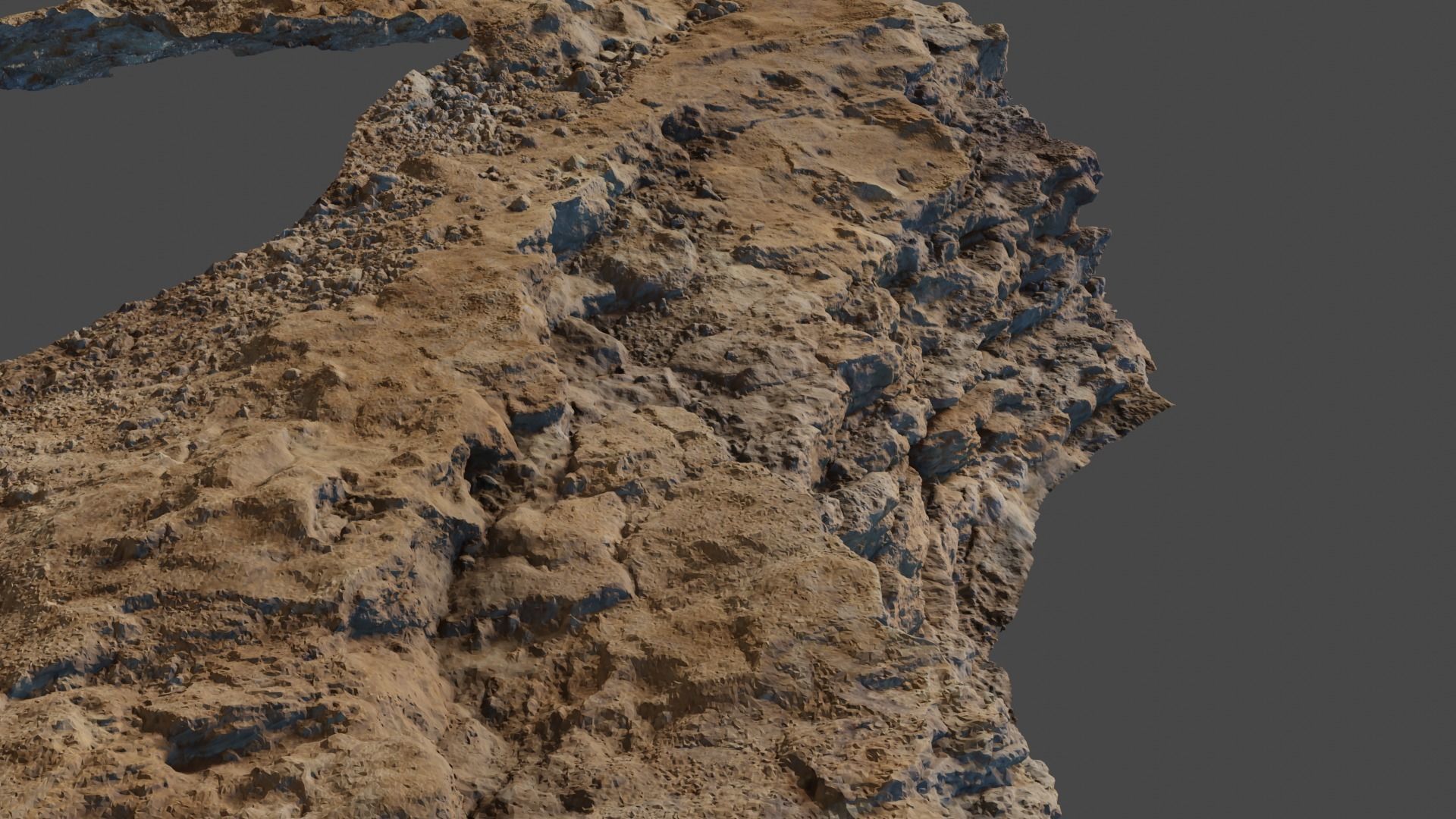 cliff06 3D model_4