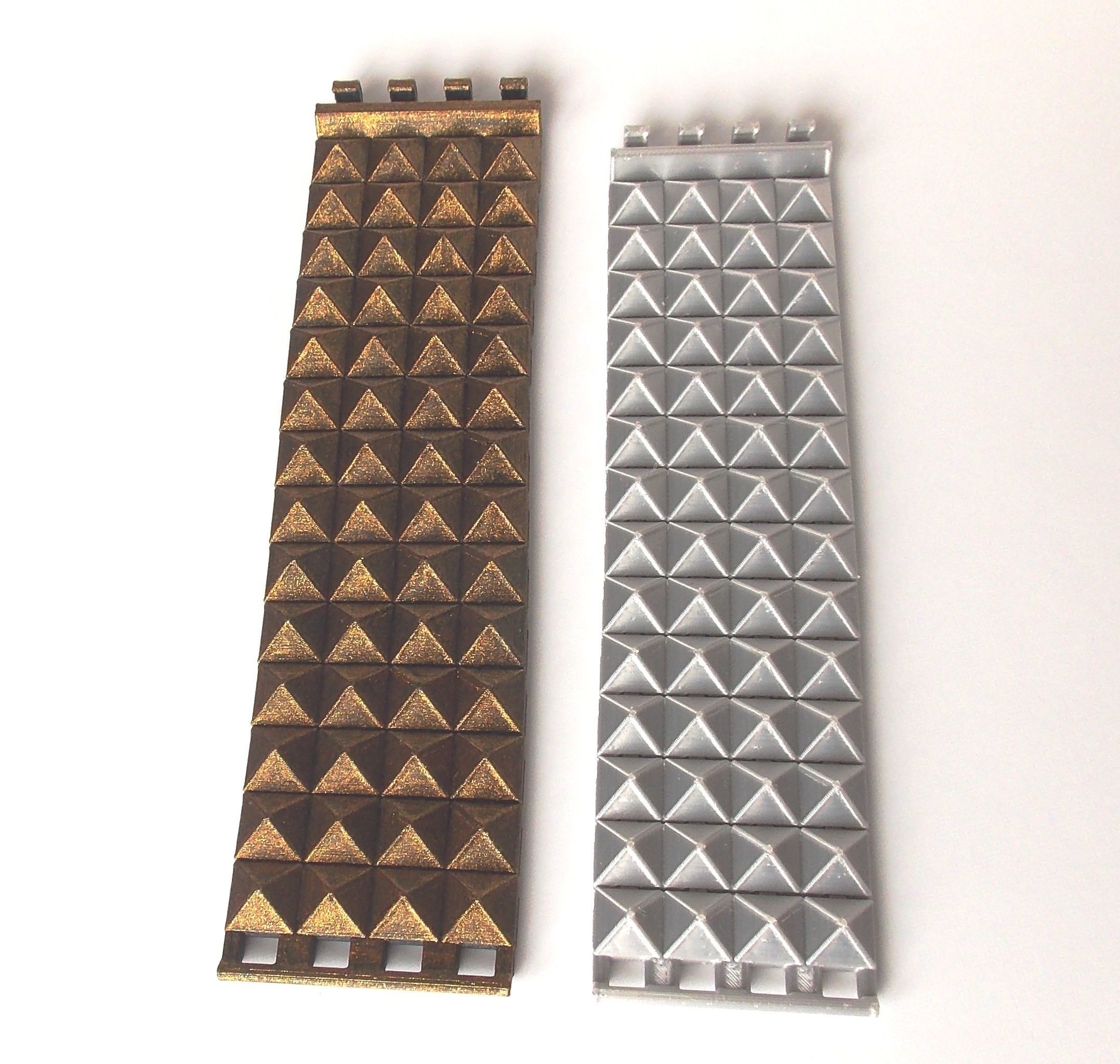 SPIKED BRACELET 3D print model_2