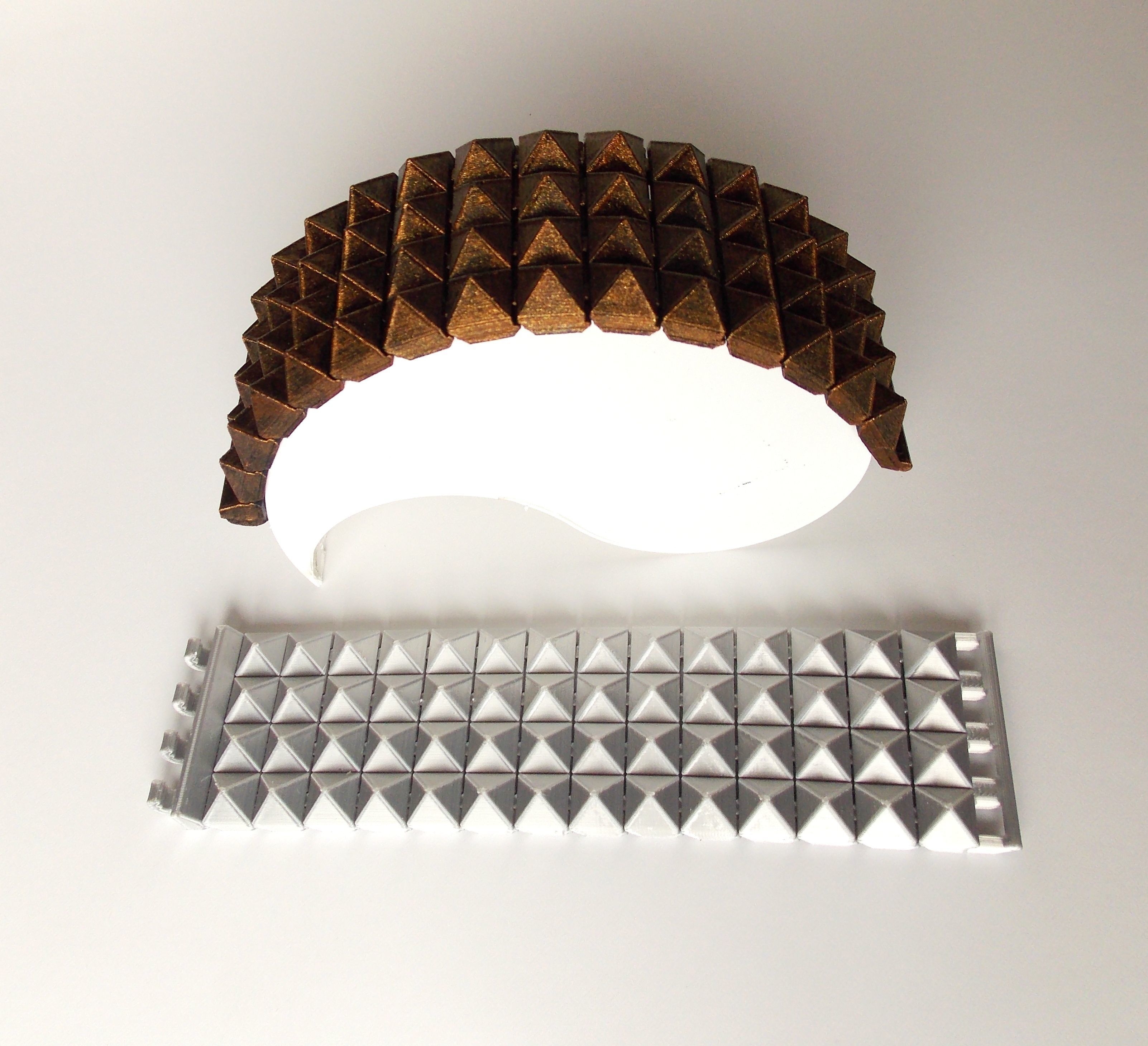 SPIKED BRACELET 3D print model_9