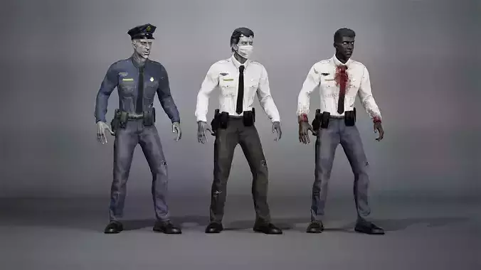 Zombie Policeman