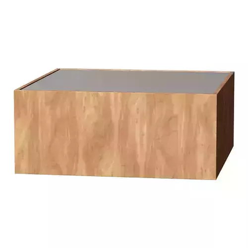 VANERI WOOD CORNER TABLE