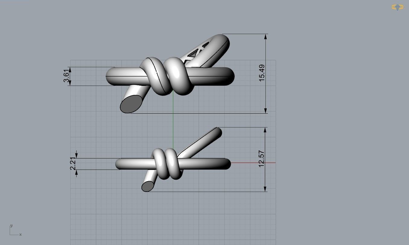Tiffany ring 3D print model_5