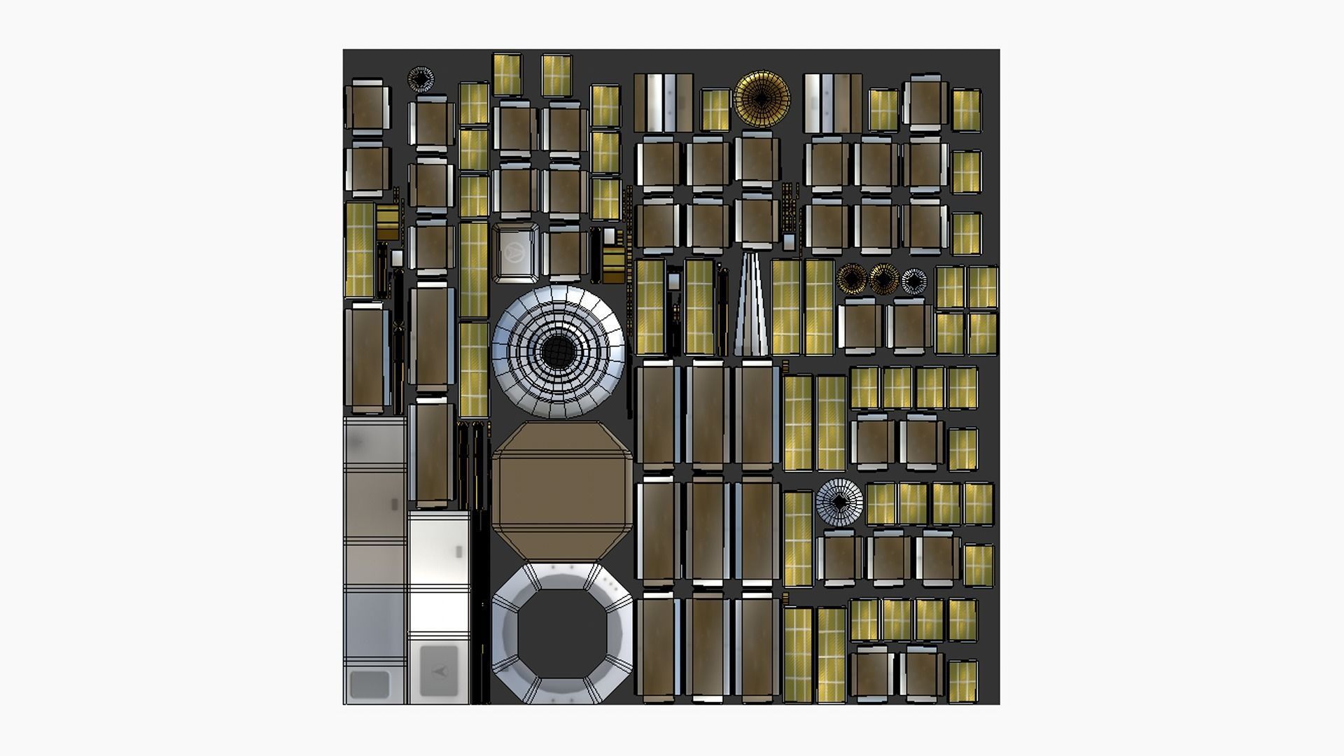 10 Satellite H Collection - SciFi Space Design _76