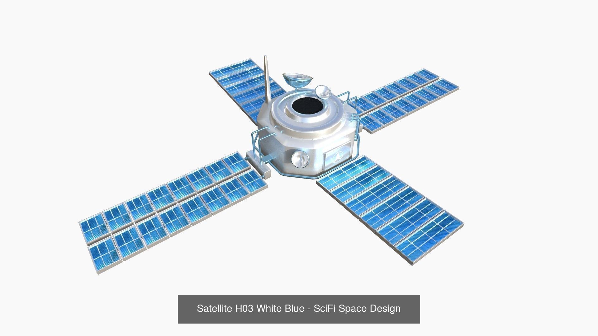 10 Satellite H Collection - SciFi Space Design _8