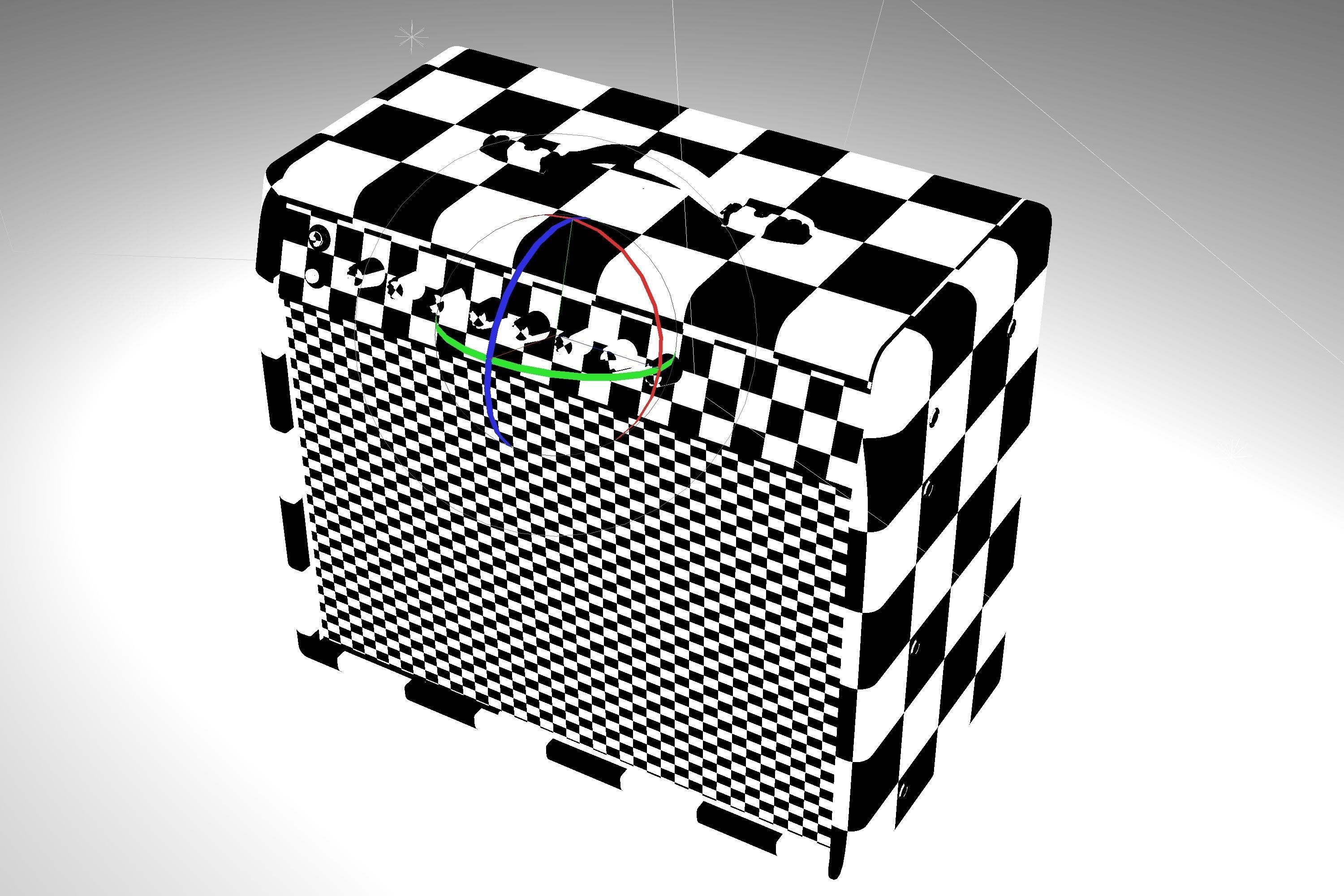 Amplifier 3D model_7