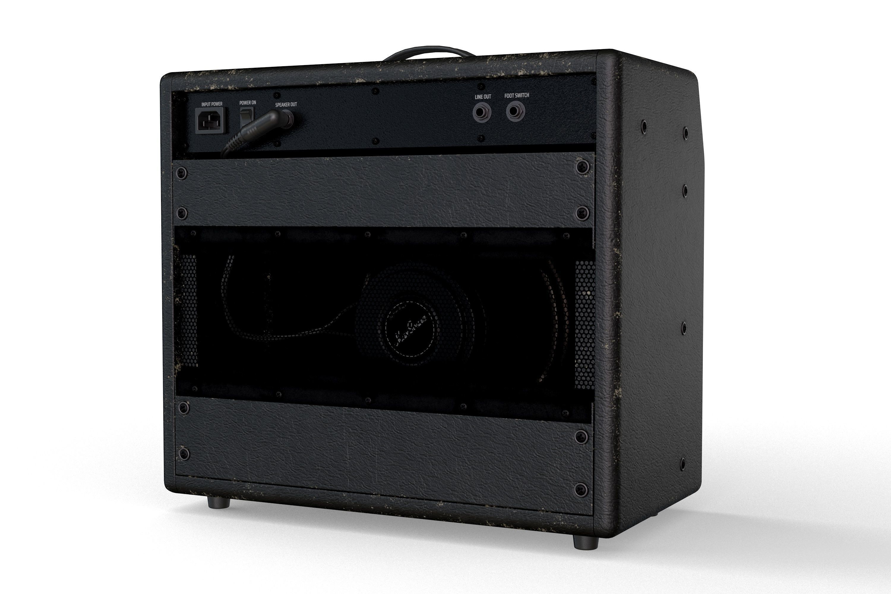 Amplifier 3D model_4