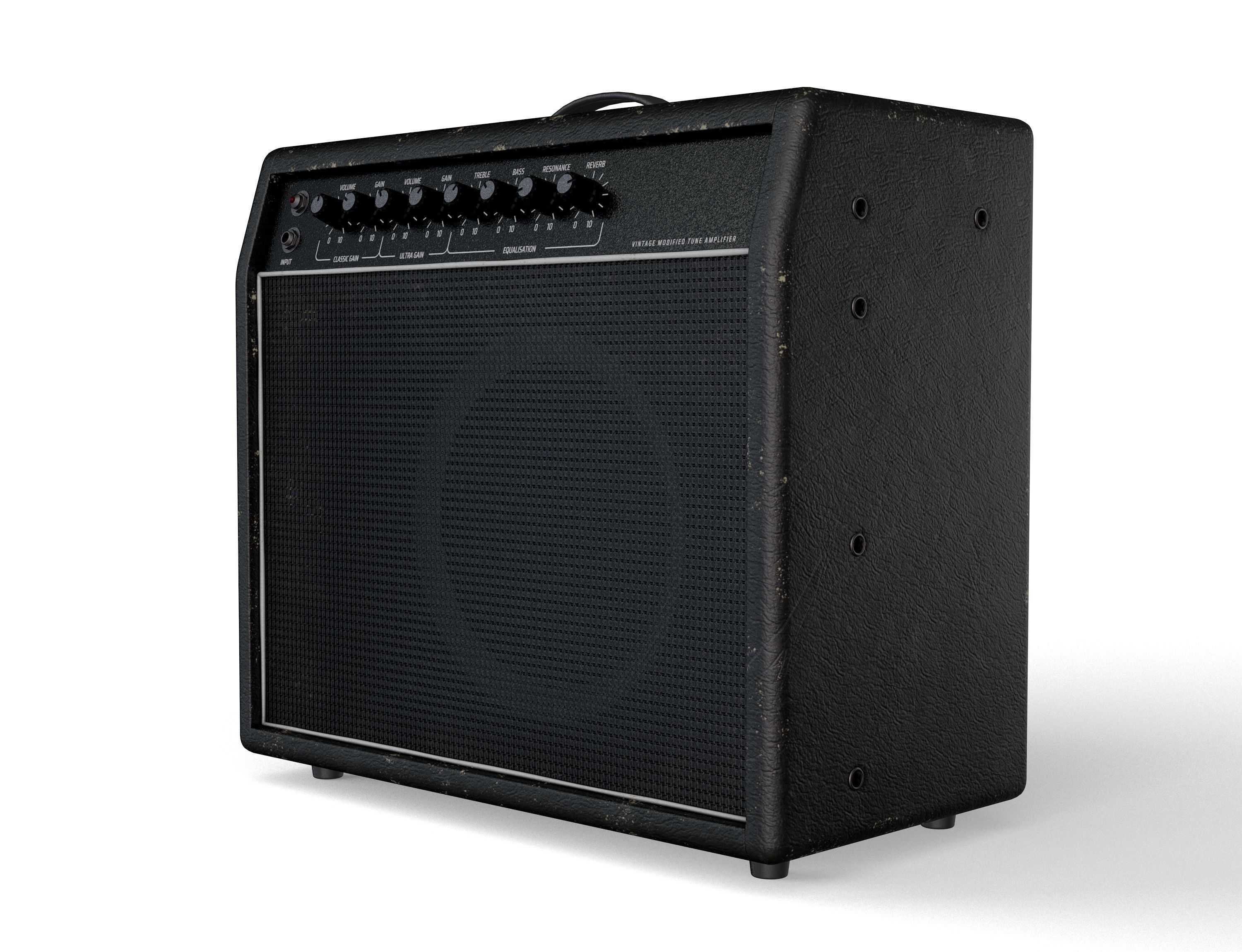 Amplifier 3D model_3