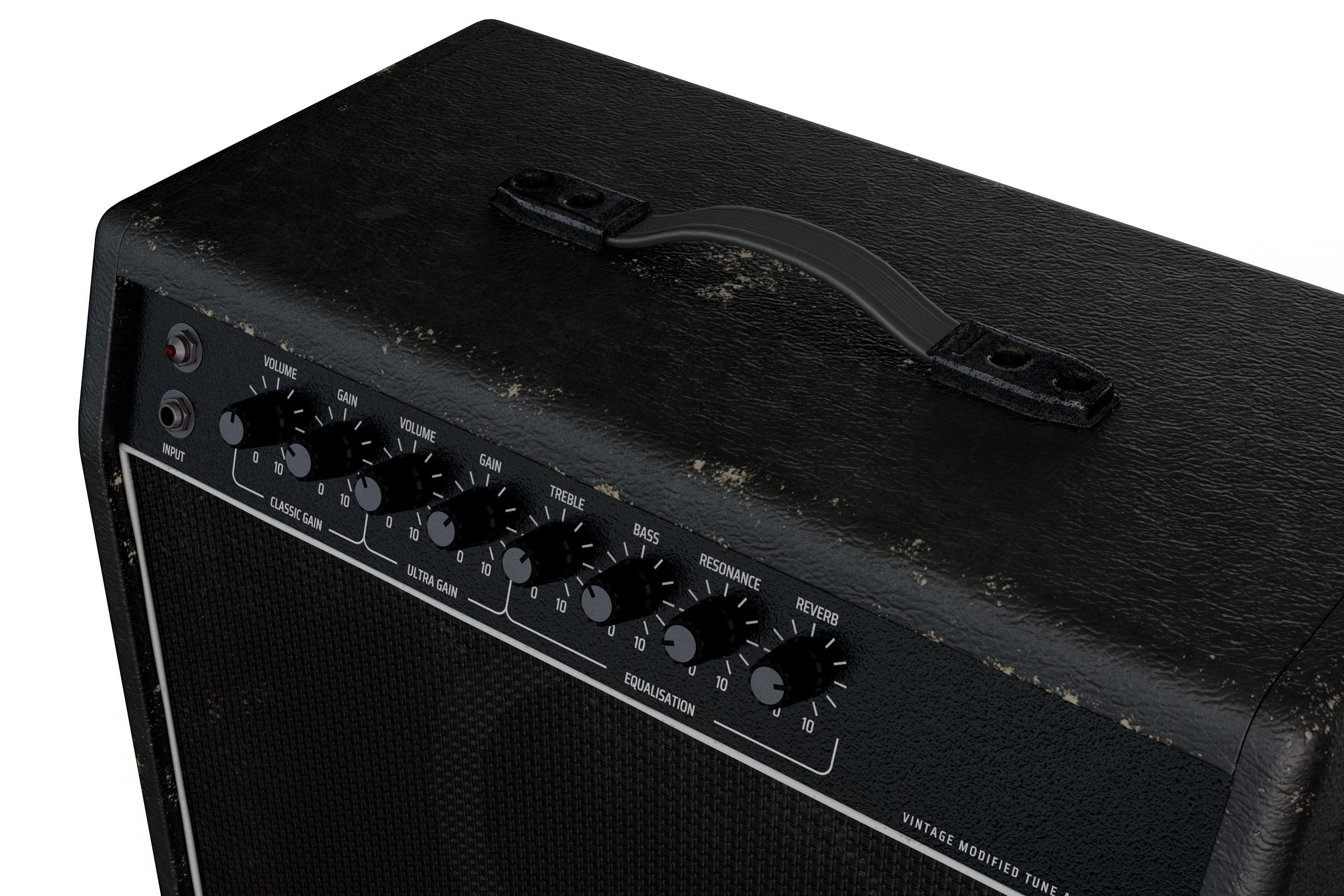 Amplifier 3D model_2