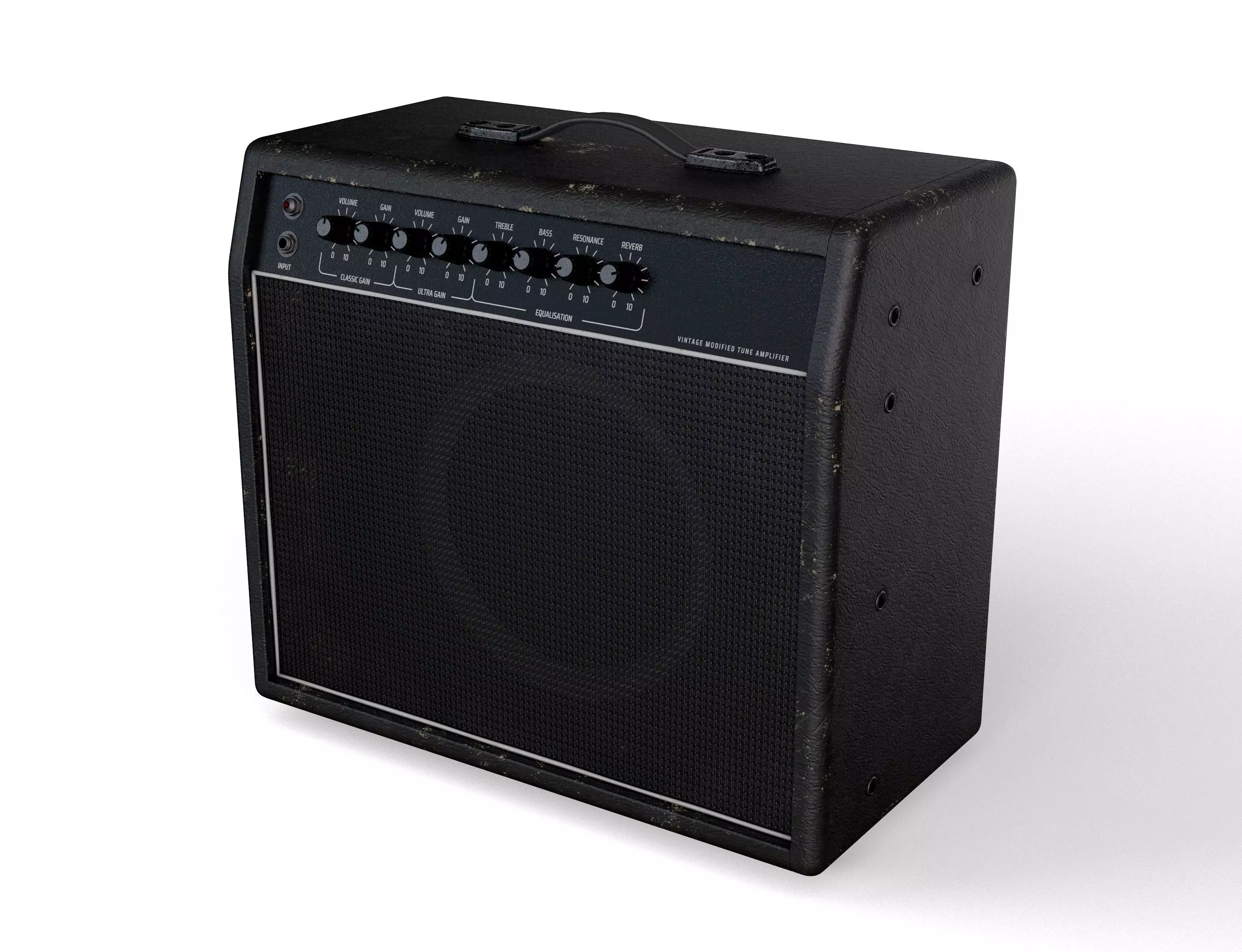 Amplifier 3D model_0