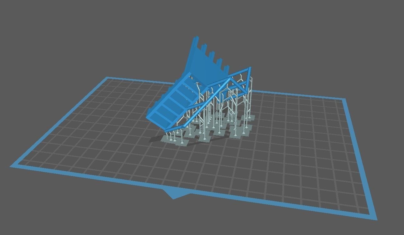 Wurzburg radar 3D print model_6