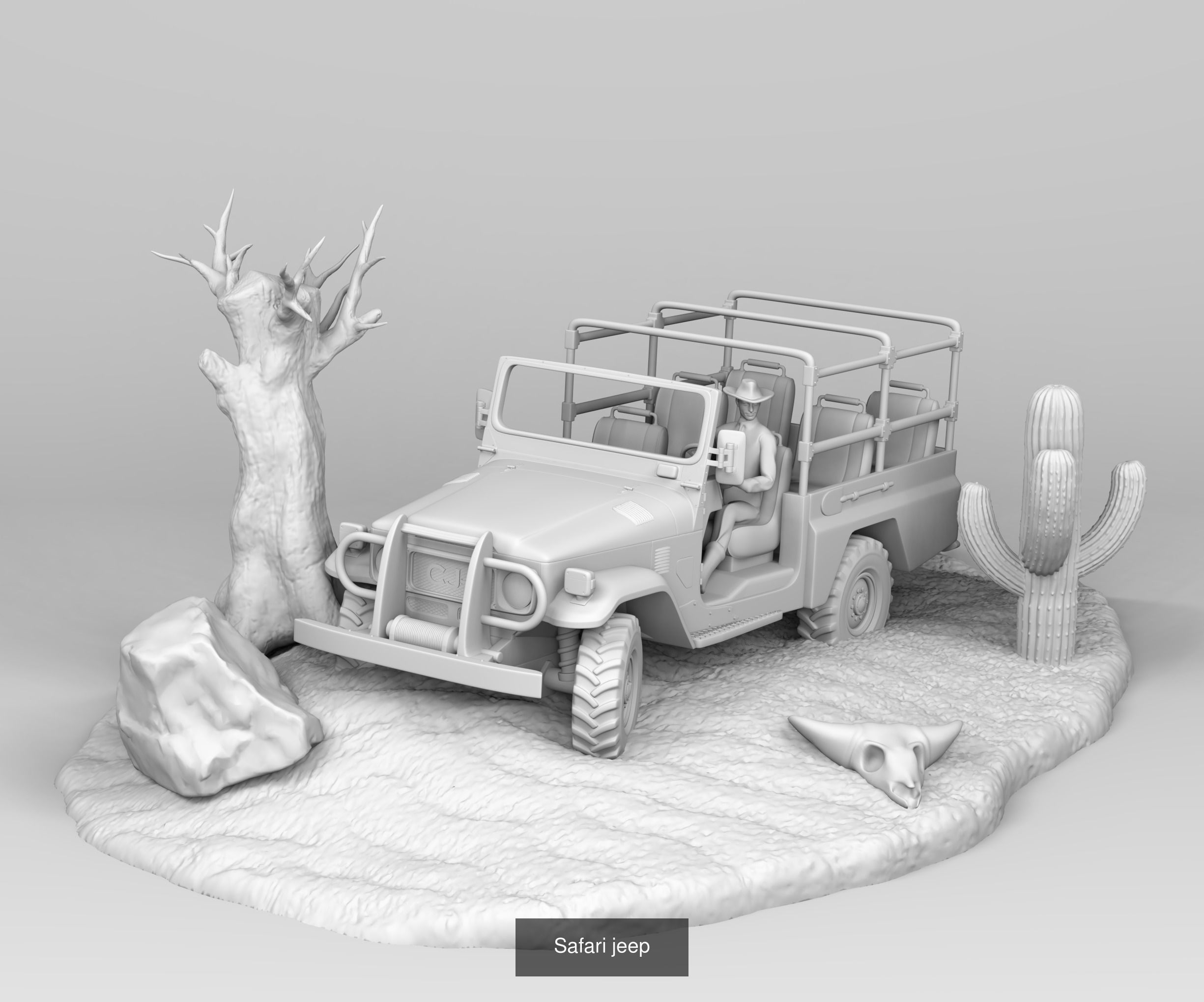 Wild animals 3D Model Collection_4