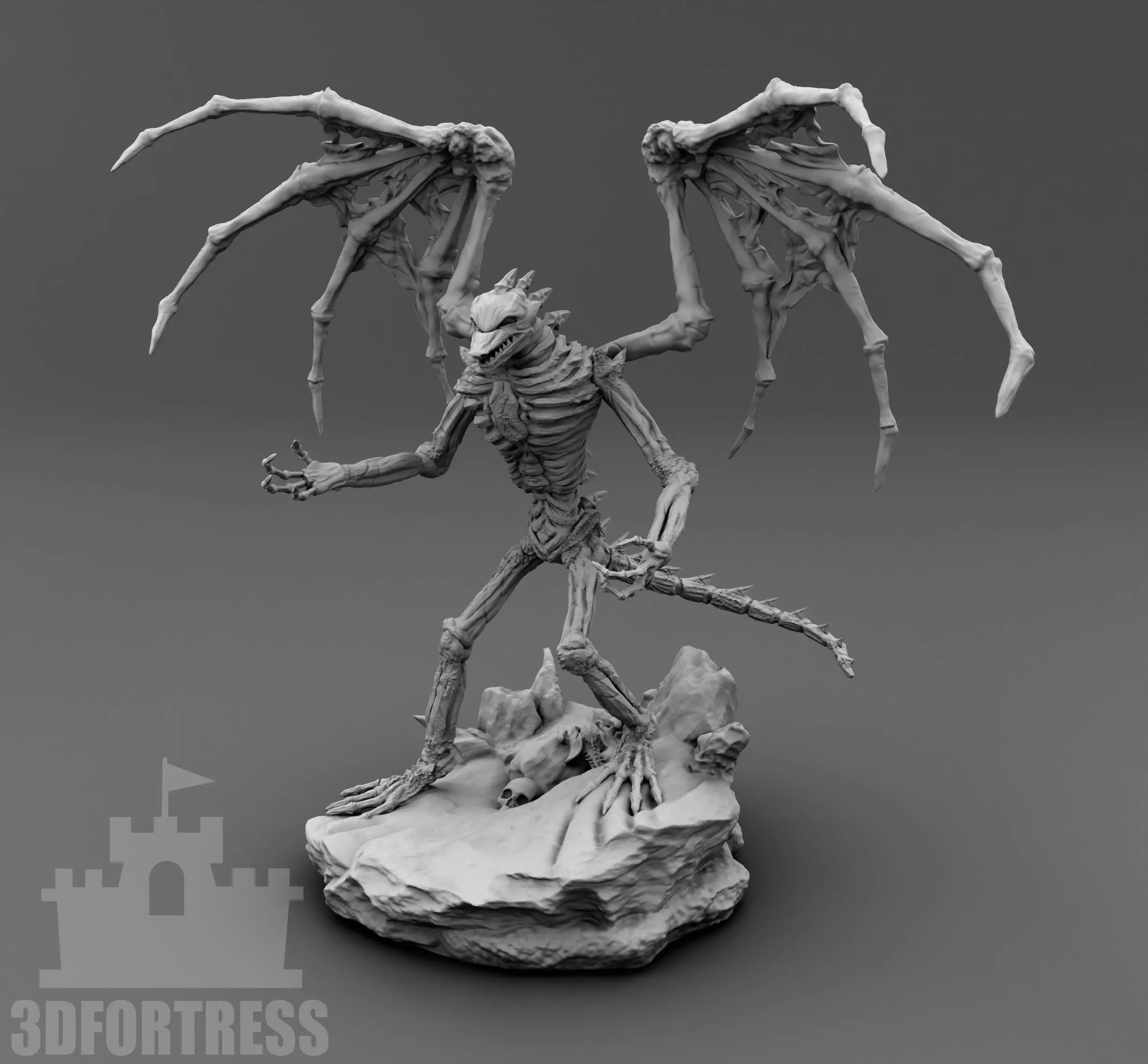 Demon of Lies 3D print model_0