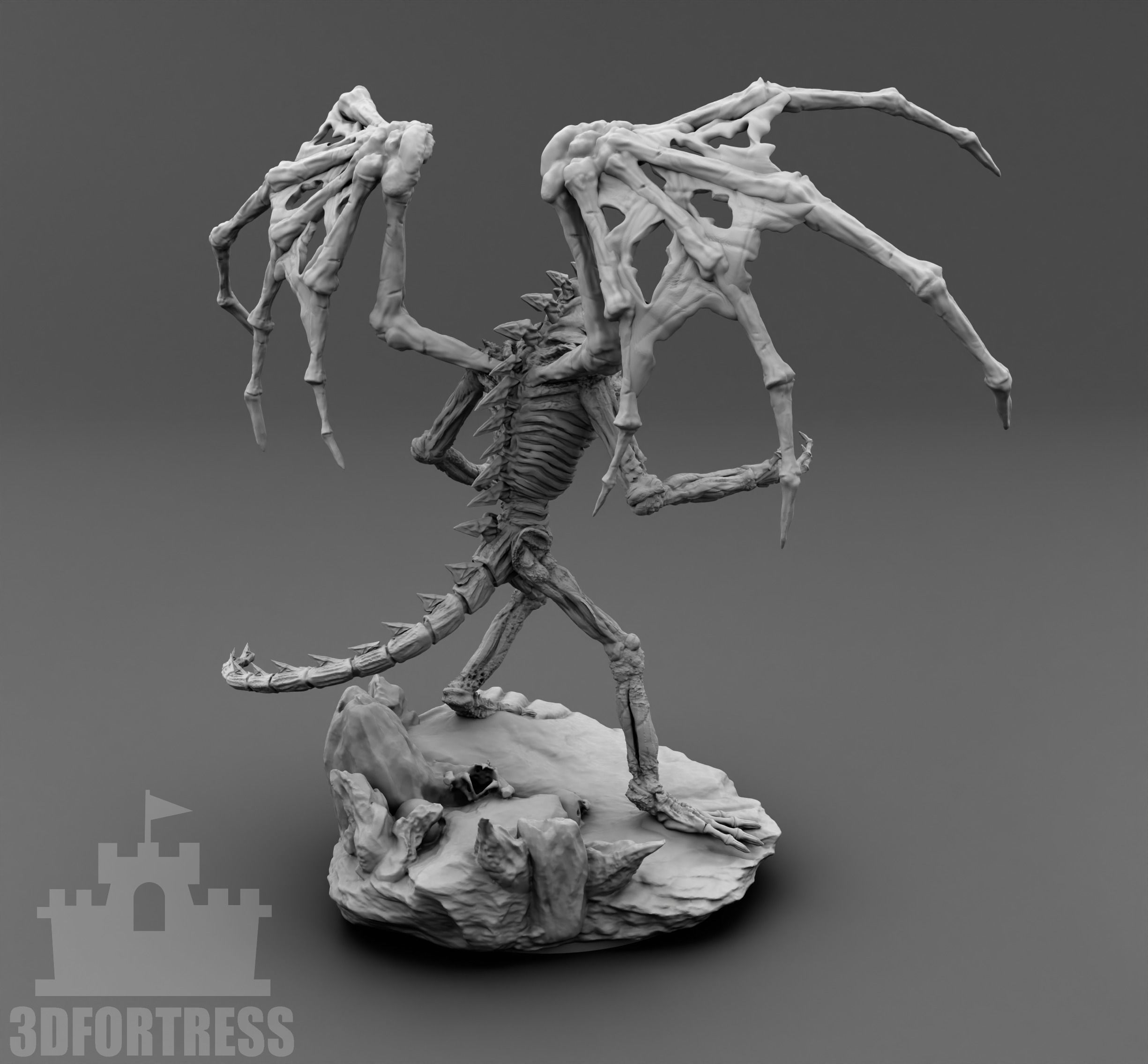 Demon of Lies 3D print model_2