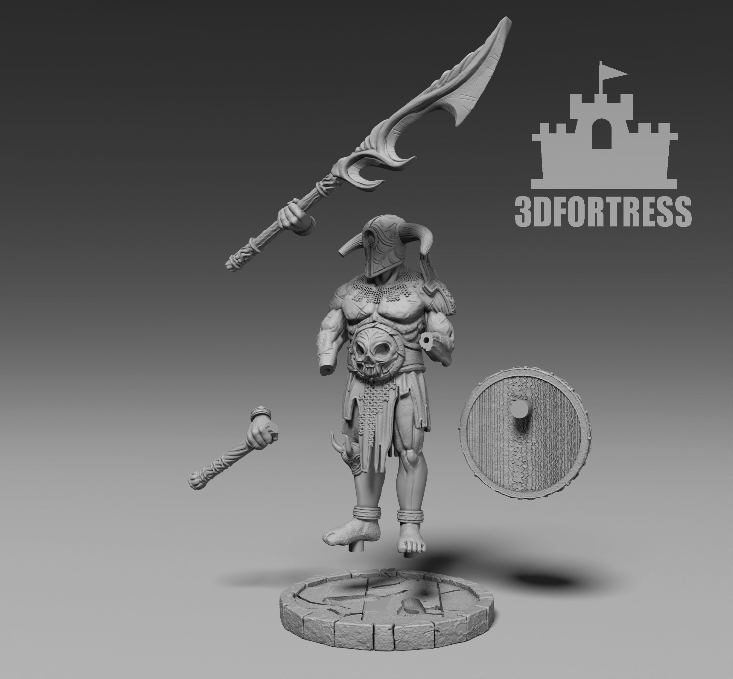 Crypt Guardian 2 3D print model_3