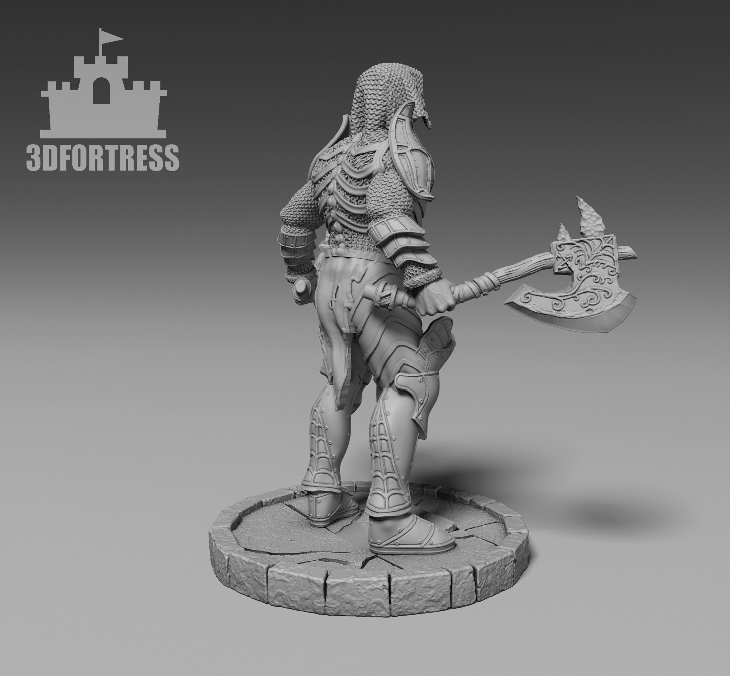 Crypt Guardian 1 3D print model_1