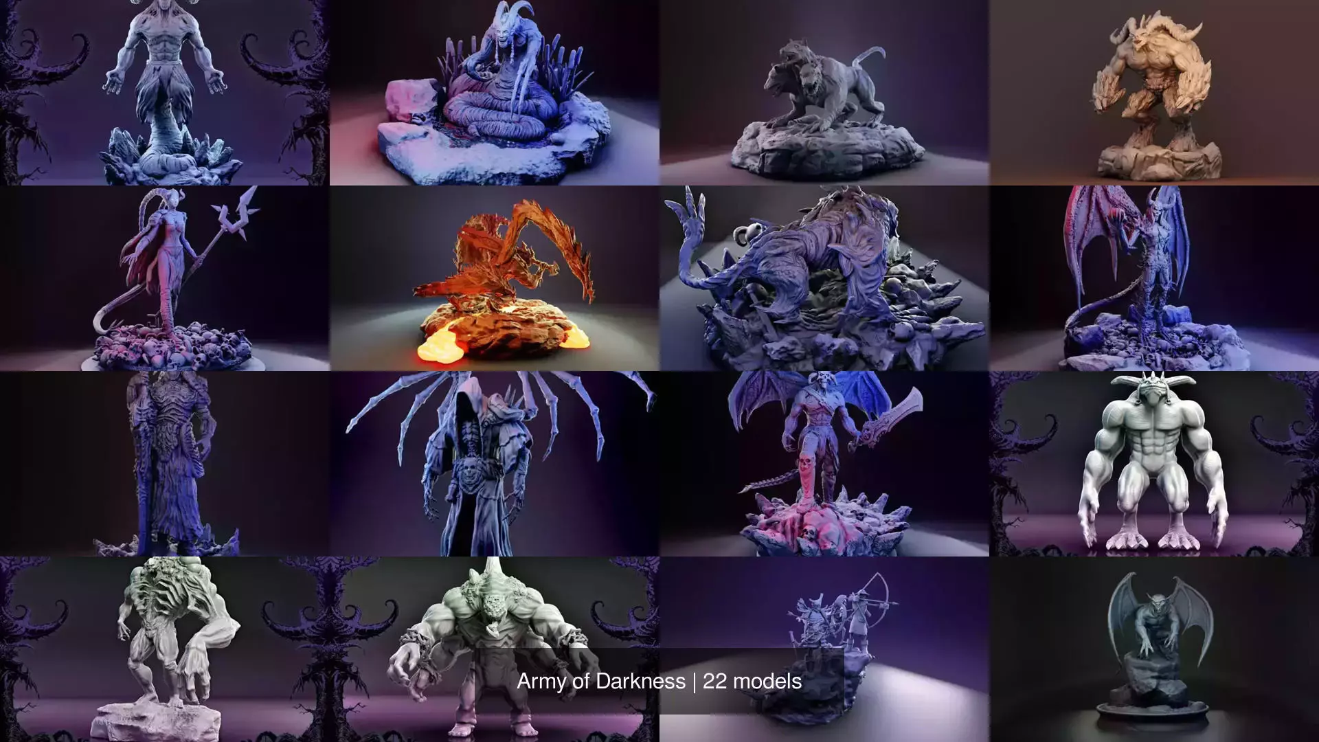 Army of Darkness 3D Model Collection_1