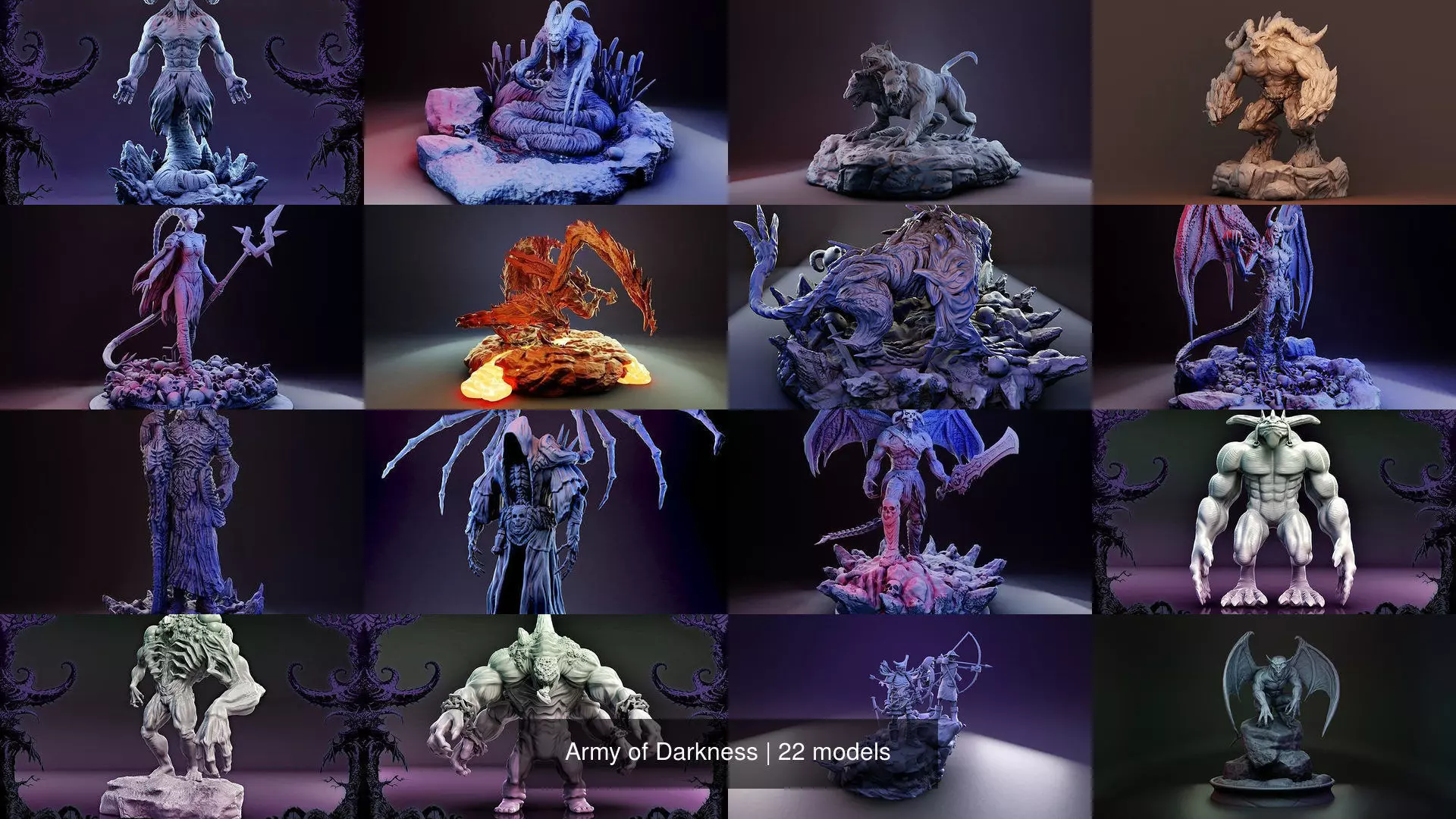 Army of Darkness 3D Model Collection_0