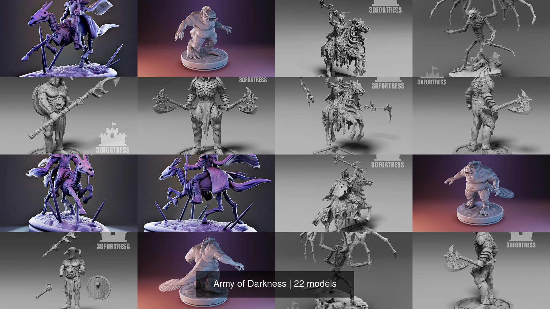 Army of Darkness 3D Model Collection_3