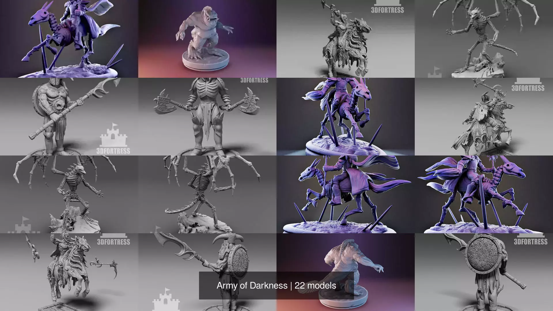 Army of Darkness 3D Model Collection_2