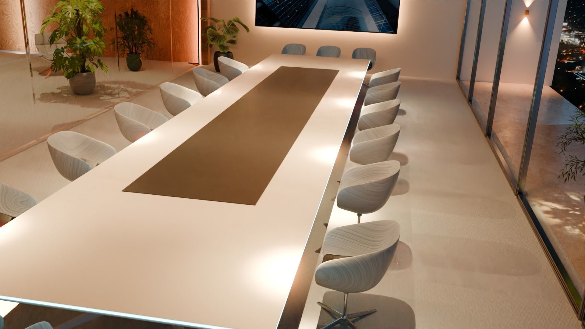 Conference Room 3D model_2