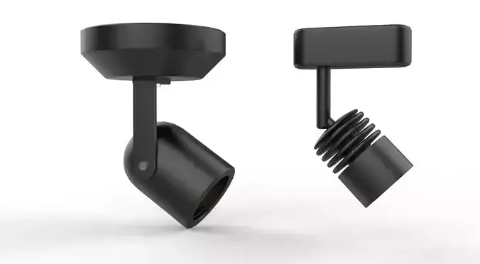 LED Track Light 3D model