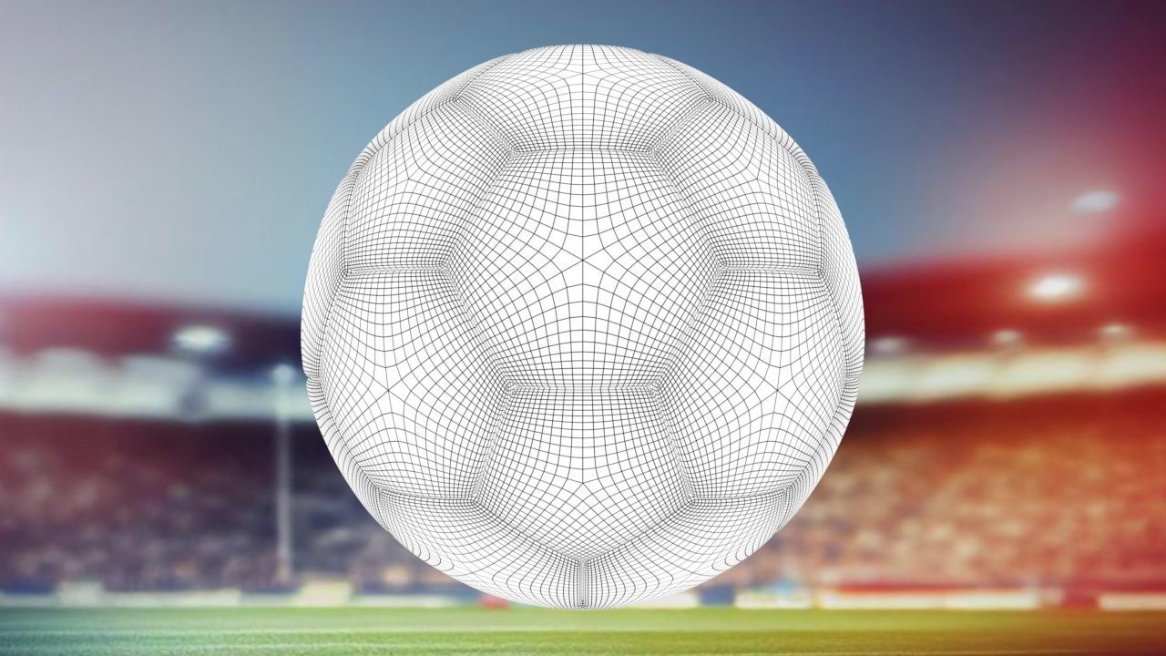 Soccer Ball 3D model 3D model_2