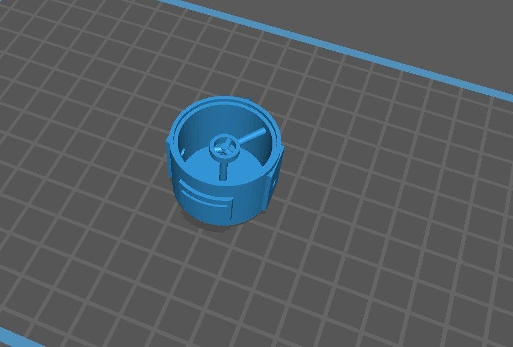 WW2 German 150mm Search light 3D print model_3