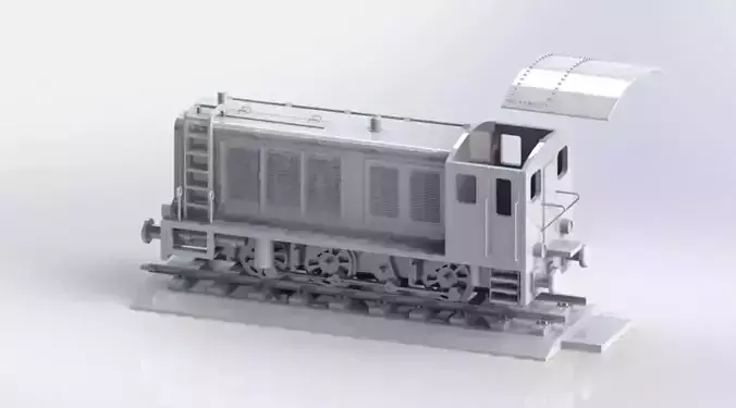 WW2 German Diesel Locomotive Class V36