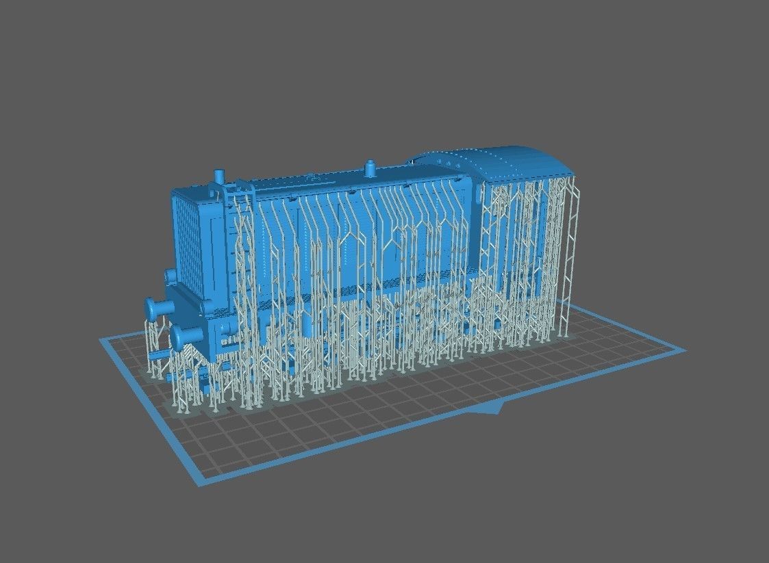 WW2 German Diesel Locomotive Class V36 3D print model_1