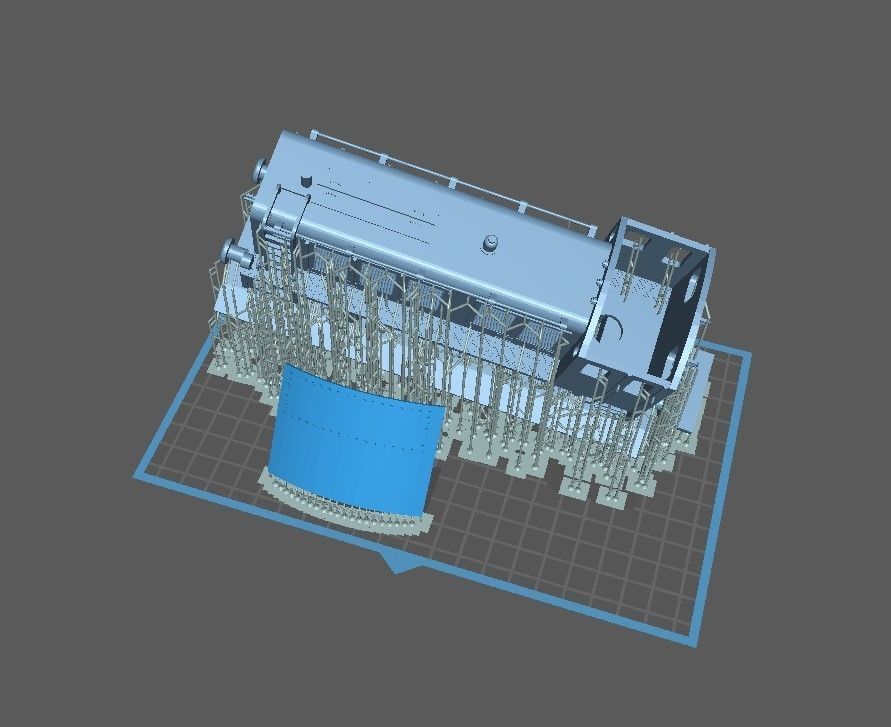 WW2 German Diesel Locomotive Class V36 3D print model_2